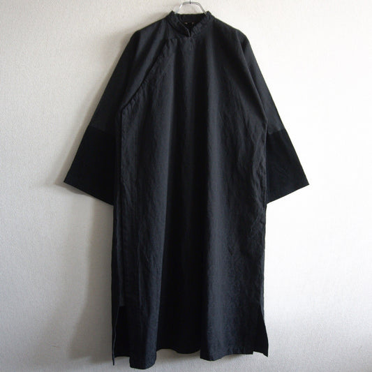 COMME des GARCONS Garment Dyed China Dress Black Size S