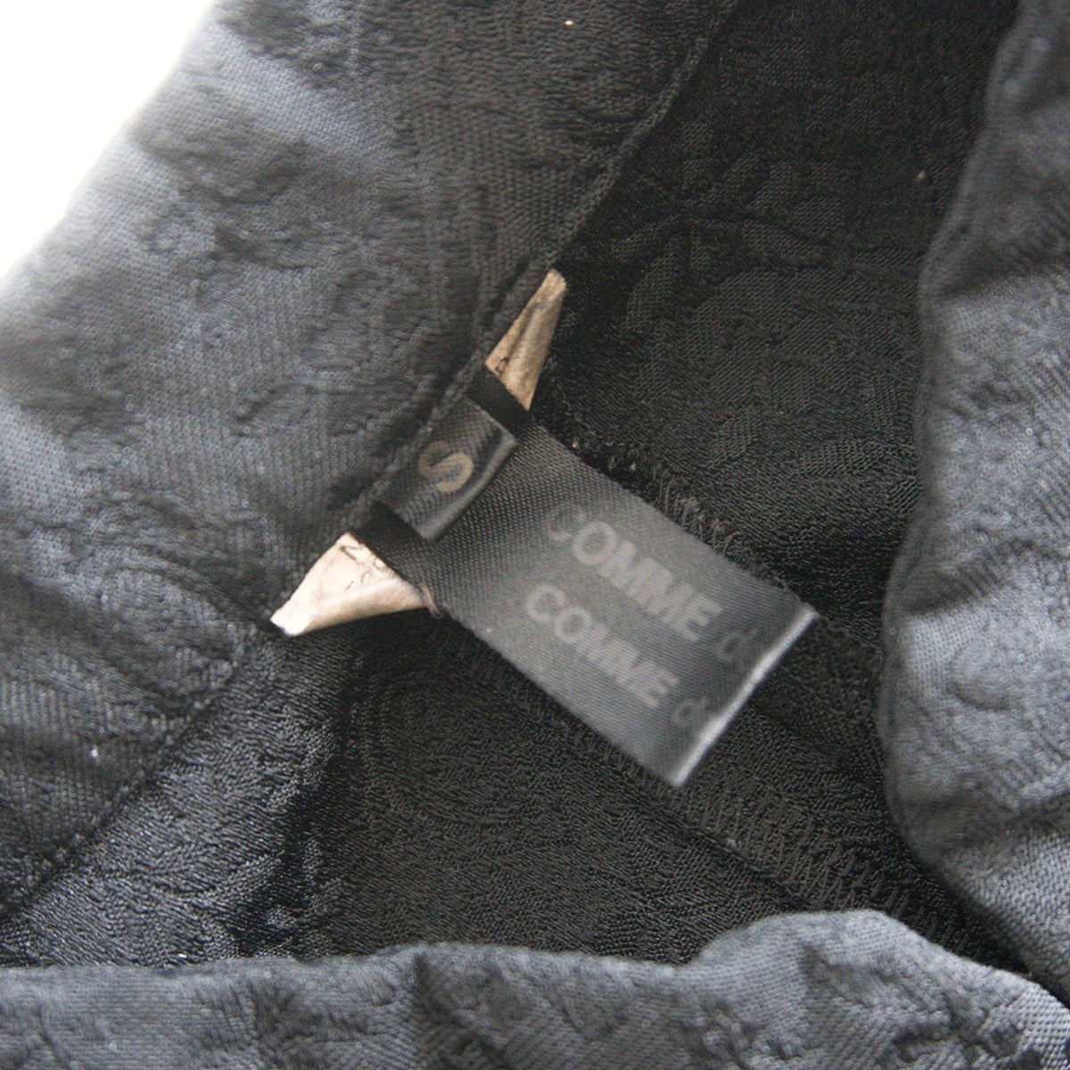 COMME des GARCONS Garment Dyed China Dress Black Size S