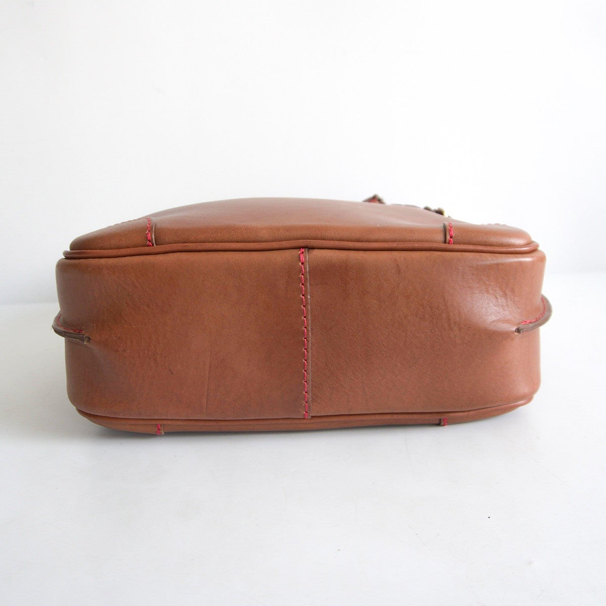 HERZ Radigo Leather Wild Shoulder Tote Brown Size ONE SIZE