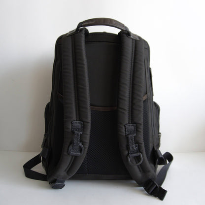 TUMI Alpha Bravo Parrish Backpack Black Brown Size ONE SIZE