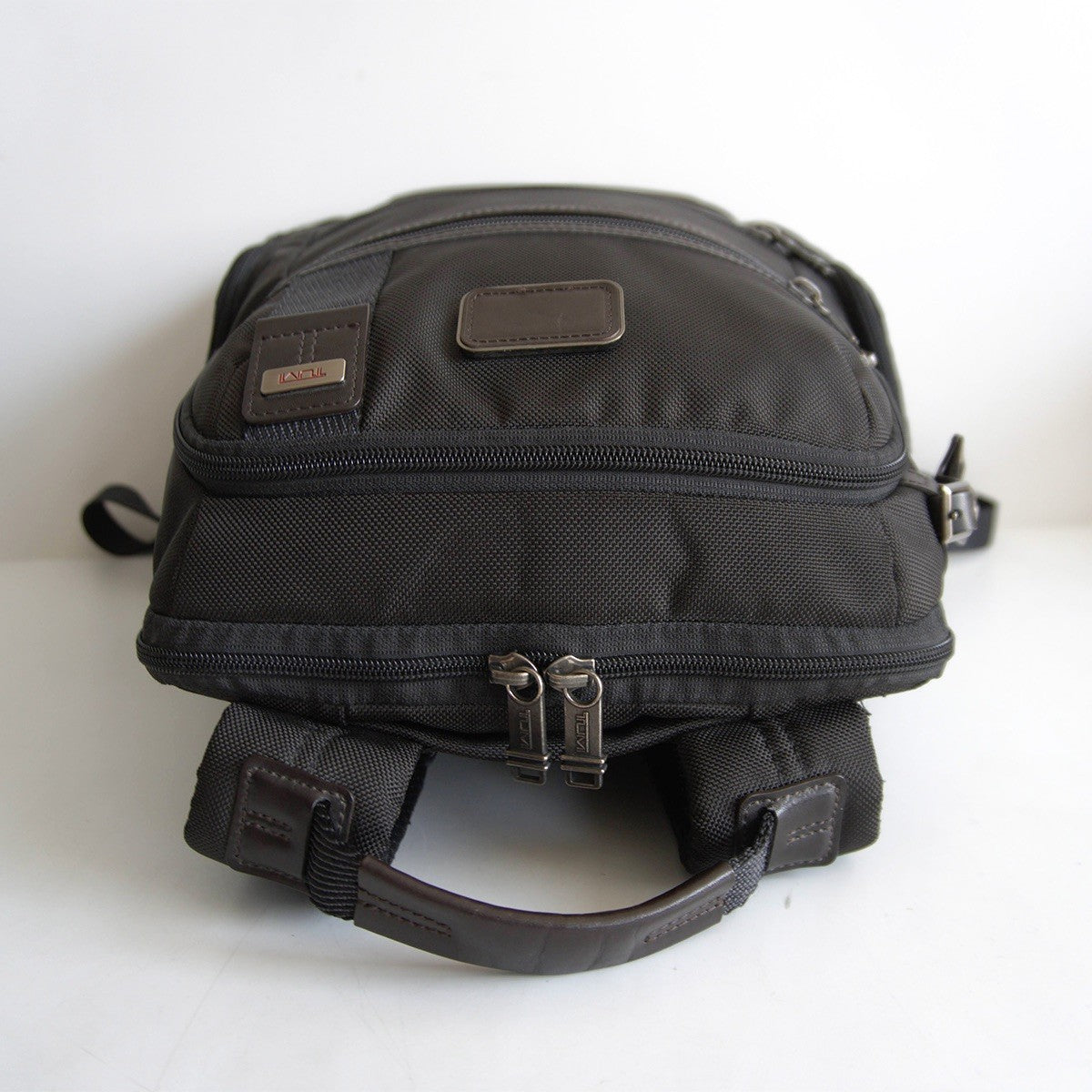 TUMI Alpha Bravo Parrish Backpack Black Brown Size ONE SIZE