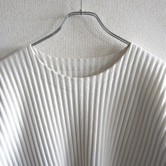 HOMME PLISSE ISSEY MIYAKE Pleated Top Natural Size L