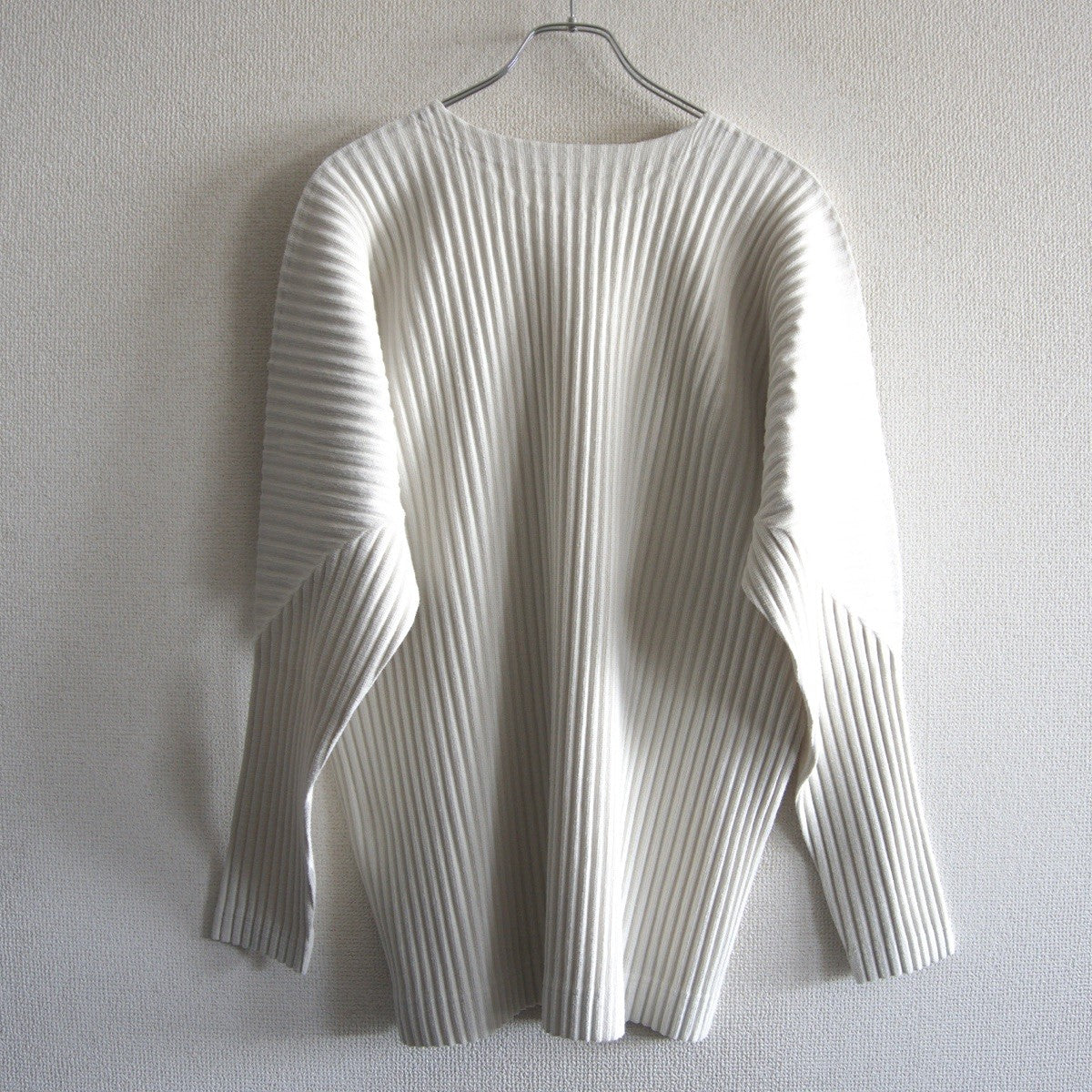 HOMME PLISSE ISSEY MIYAKE Pleated Top Natural Size L