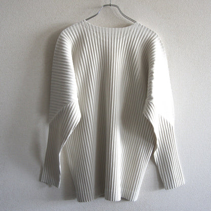 HOMME PLISSE ISSEY MIYAKE Pleated Top Natural Size L