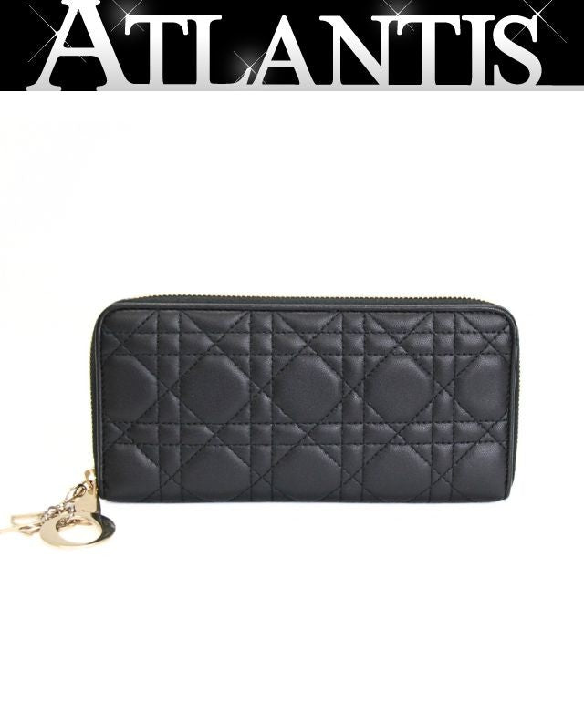 Christian Dior Lady Dior Wallet Black