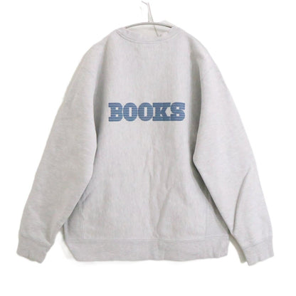 ACTUAL SOURCE 21AW Book Makers Sweatshirt Gray Size L