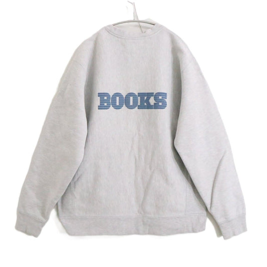 ACTUAL SOURCE 21AW Book Makers Sweatshirt Gray Size L