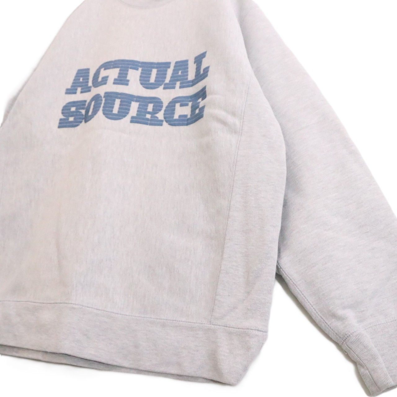 ACTUAL SOURCE 21AW Book Makers Sweatshirt Gray Size L