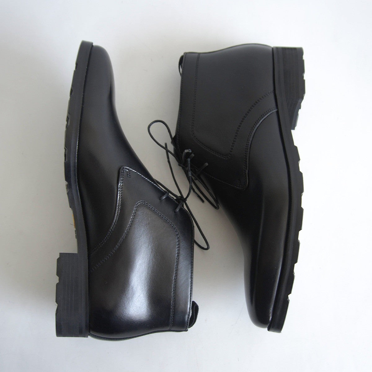 REGAL Gore-Tex Leather Chukka Shoes Black Size 8