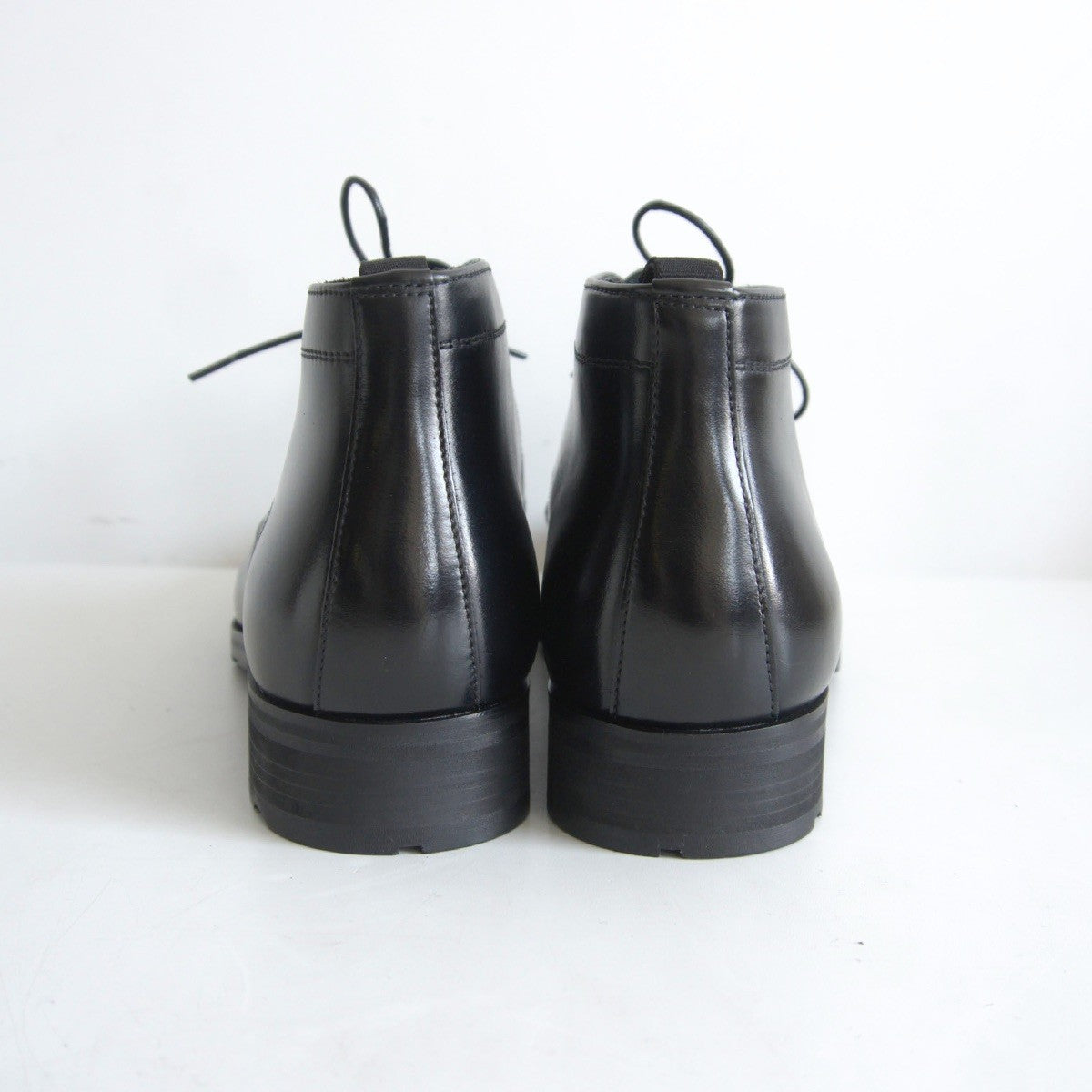 REGAL Gore-Tex Leather Chukka Shoes Black Size 8