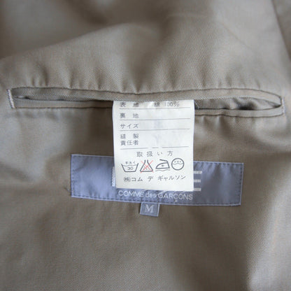 COMME des GARCONS HOMME 80s Balmacaan Coat Size M