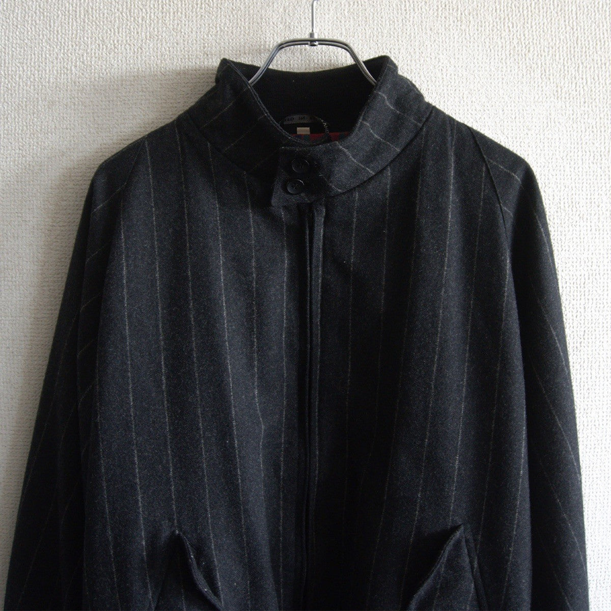 BARACUTA x MALLALIEUS G9 Cashmere Harrington Jacket Size 38