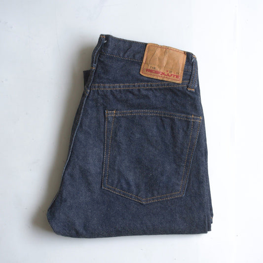 RESOLUTE 710 Dark Indigo Denim Pants Made in Japan Size 32