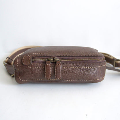 Tsuchiya Kaban Tone Oil Nume Leather Shoulder Size ONE SIZE