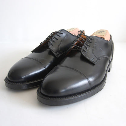 Alden 2161 Straight Tip Cordovan Cap Toe Black Size 8