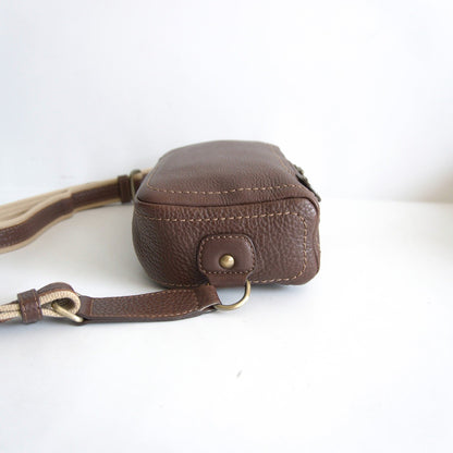 Tsuchiya Kaban Tone Oil Nume Leather Shoulder Size ONE SIZE