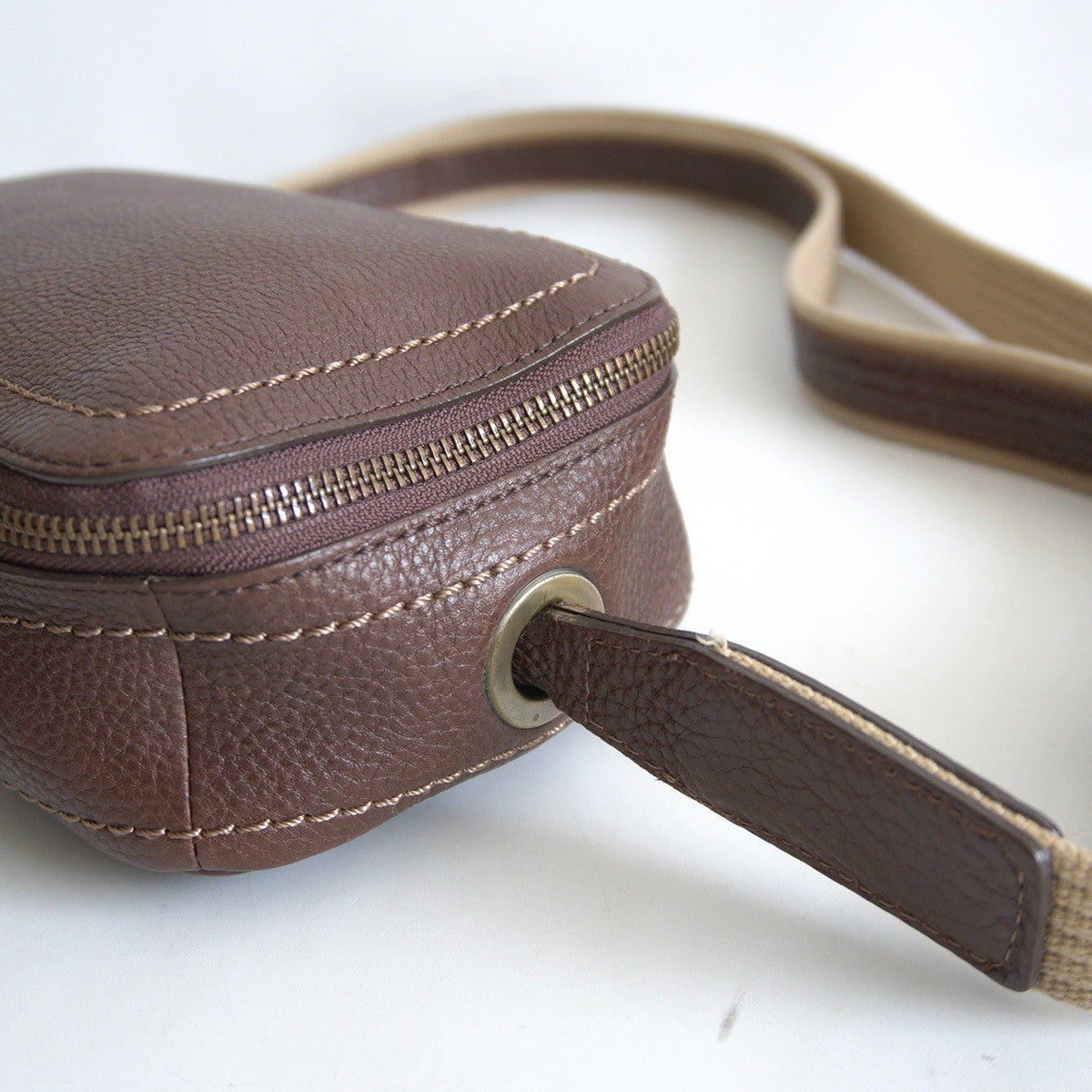 Tsuchiya Kaban Tone Oil Nume Leather Shoulder Size ONE SIZE