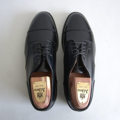 Alden 2161 Straight Tip Cordovan Cap Toe Black Size 8