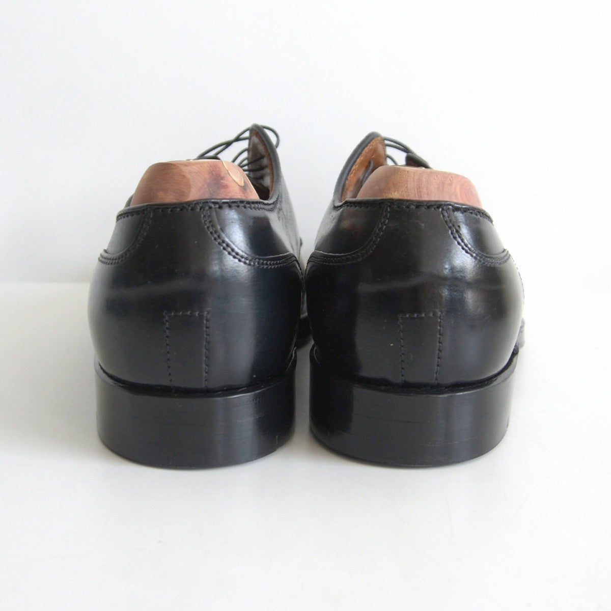 Alden 2161 Straight Tip Cordovan Cap Toe Black Size 8