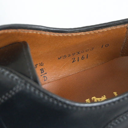 Alden 2161 Straight Tip Cordovan Cap Toe Black Size 8