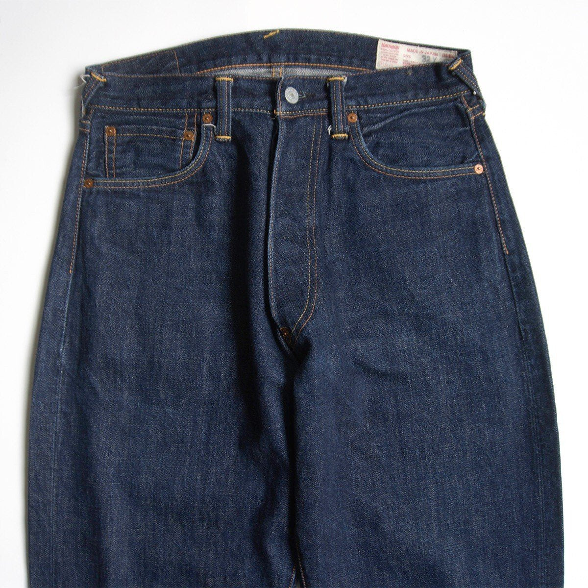 EVISU Lot.2001 Dark Indigo Denim Jeans Size 32×35