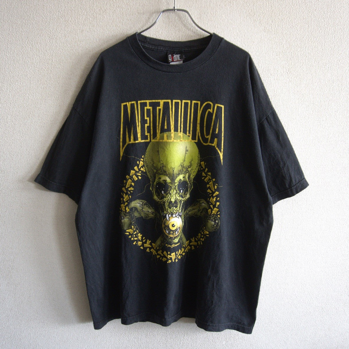 METALLICA 00s No Leaf Clover Band Tee Size XL