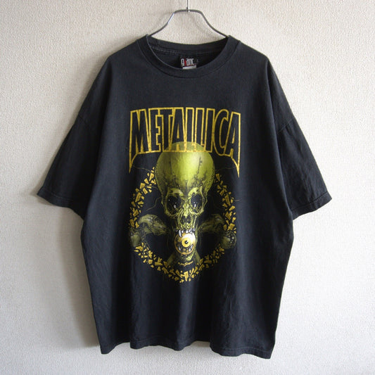 METALLICA 00s No Leaf Clover Band Tee Size XL