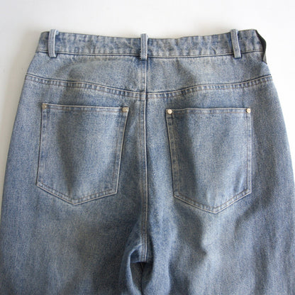ANTERIOR LOVED Distressed Flare Denim Pants Size 32