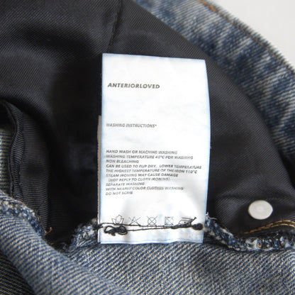 ANTERIOR LOVED Distressed Flare Denim Pants Size 32
