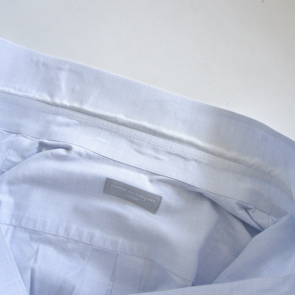 COMME des GARCONS HOMME 90s Oversized Shirt Blue Size XL
