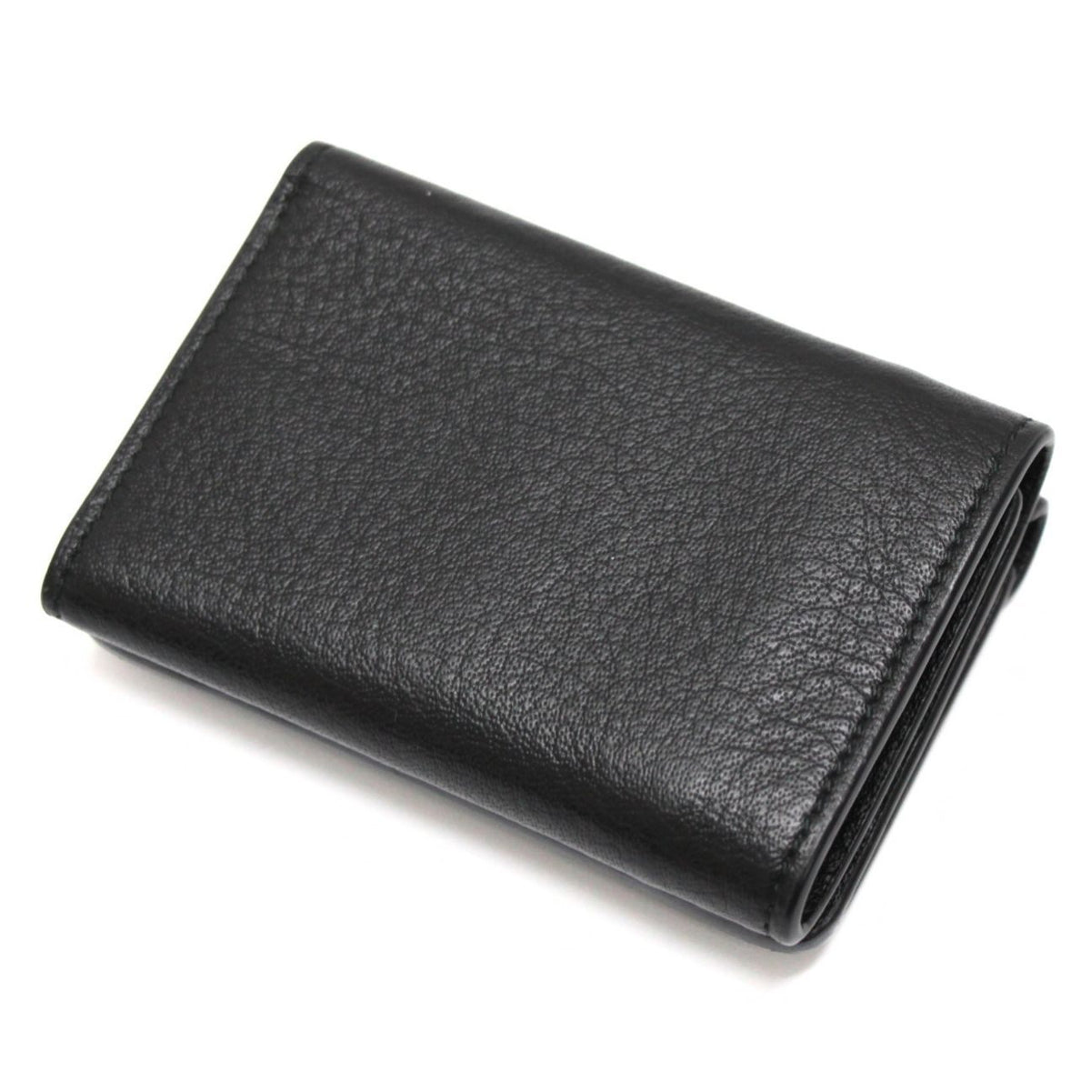 BALENCIAGA Paper Mini Wallet Calf Black