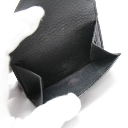 BALENCIAGA Paper Mini Wallet Calf Black