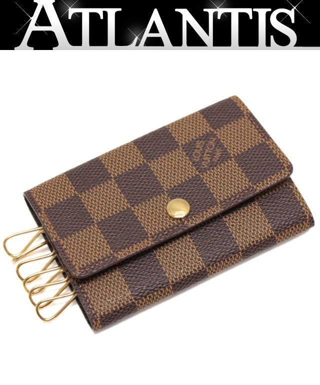 Louis Vuitton Damier Multicles 6-Key Case Brown