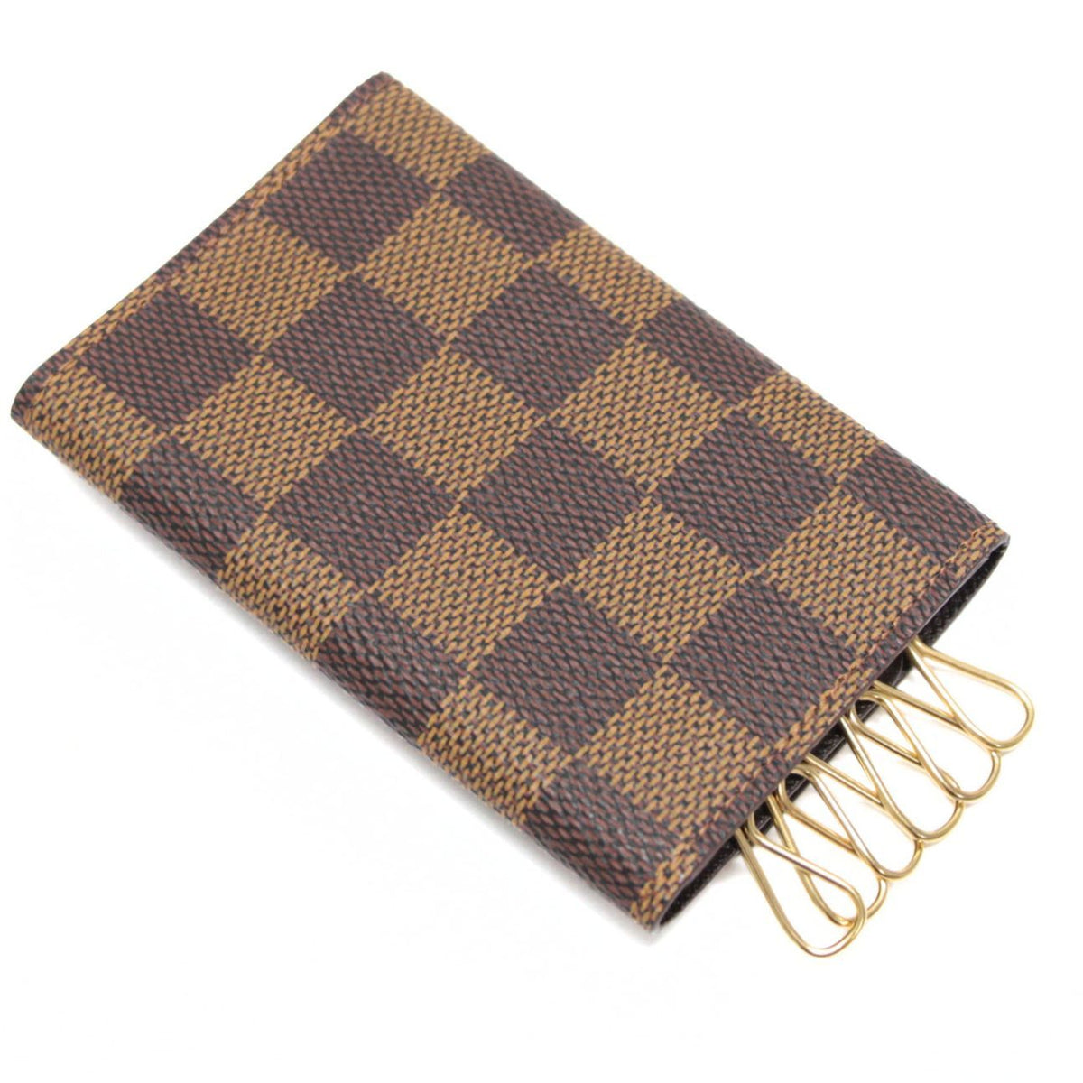 Louis Vuitton Damier Multicles 6-Key Case Brown