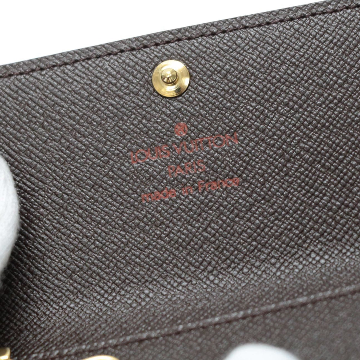 Louis Vuitton Damier Multicles 6-Key Case Brown