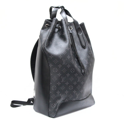 Louis Vuitton Explorer Monogram Eclipse Canvas Backpack Gray