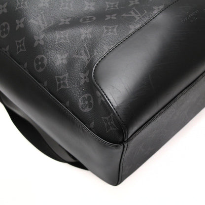 Louis Vuitton Explorer Monogram Eclipse Canvas Backpack Gray