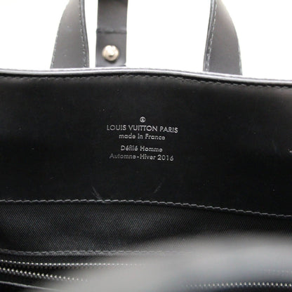 Louis Vuitton Explorer Monogram Eclipse Canvas Backpack Gray