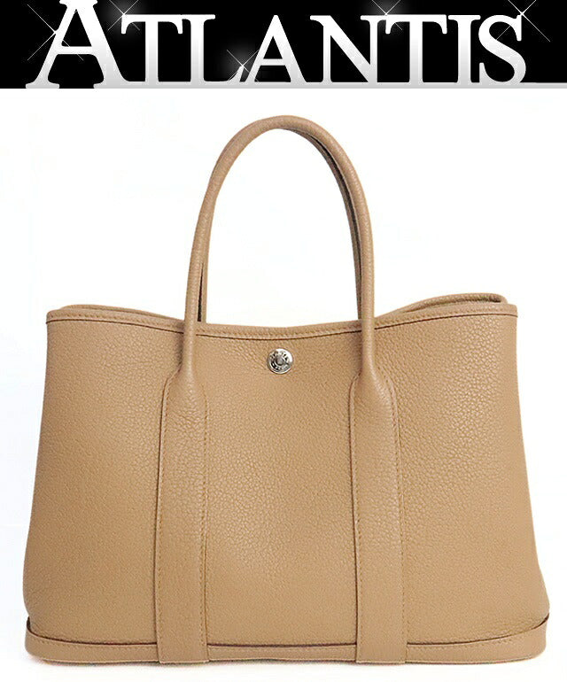 HERMES Garden Party TPM Negonda Bag Chai