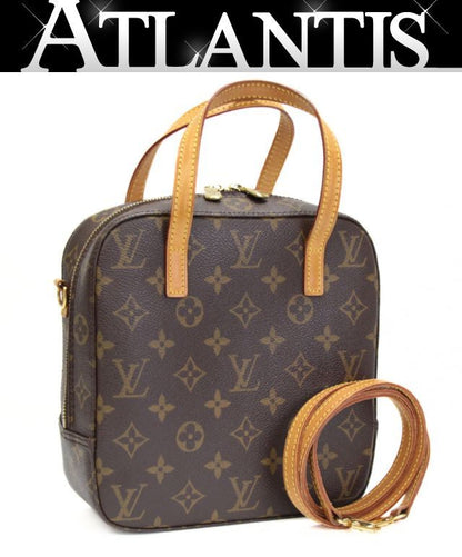 Louis Vuitton Spontini Monogram Bag Brown
