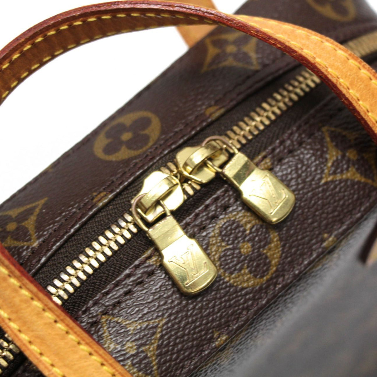 Louis Vuitton Spontini Monogram Bag Brown