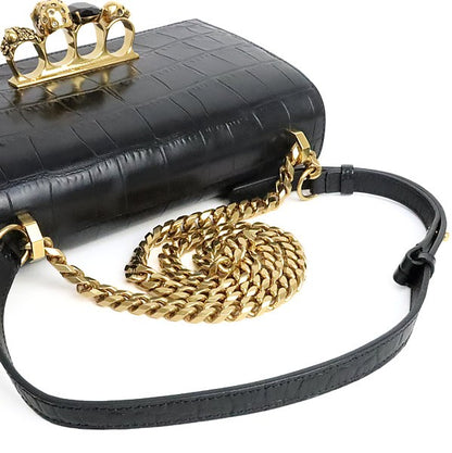Alexander McQUEEN Jeweled Bag Black