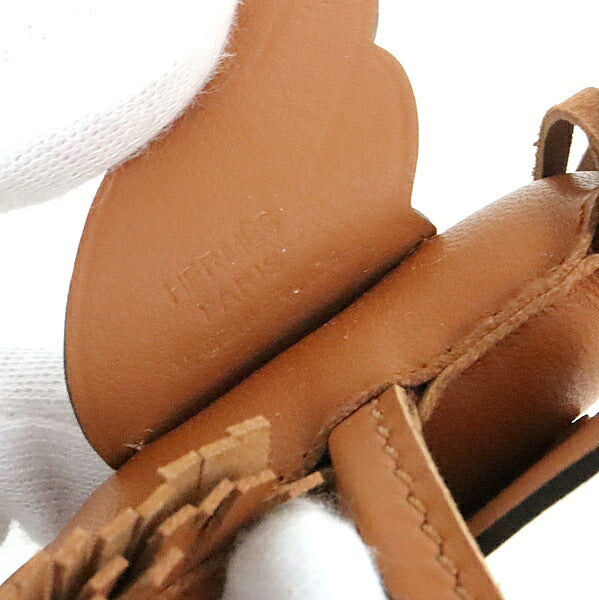 HERMES Rodeo Pegasus PM Agneau Charm Gold