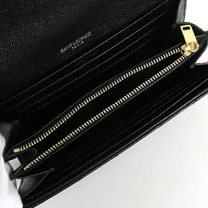 SAINT LAURENT PARIS Cassandra Wallet Black