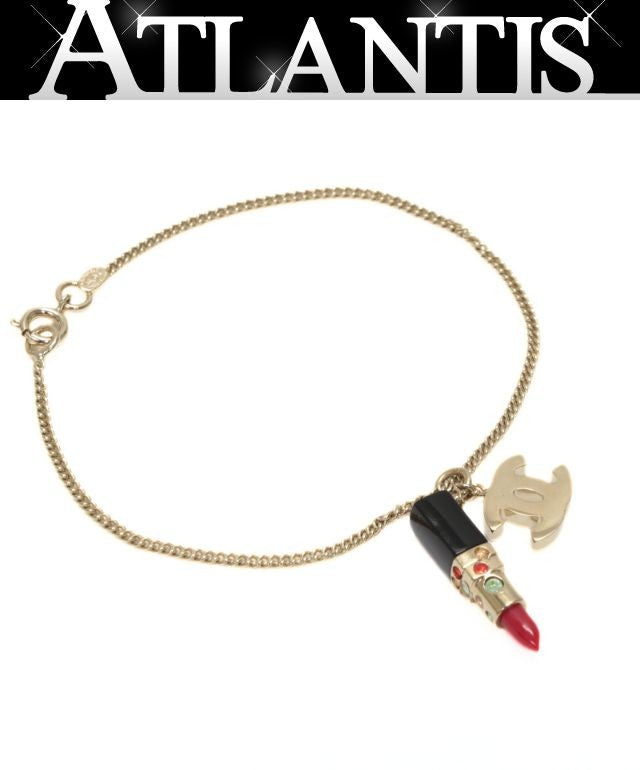 CHANEL Coco Mark Lipstick Gold 04A Bracelet