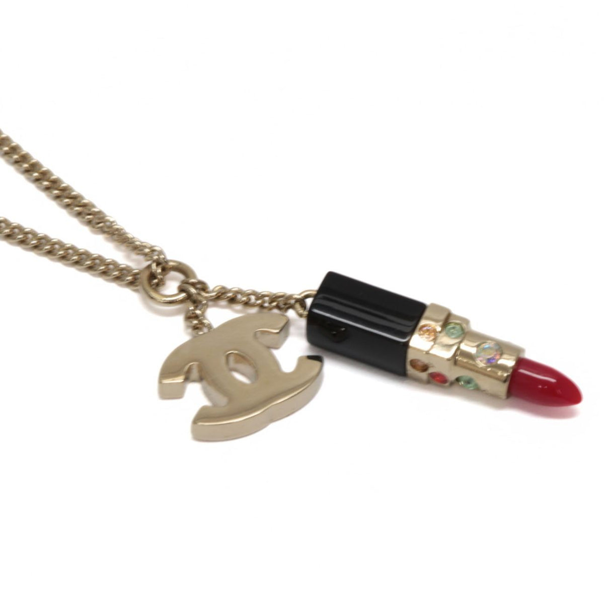 CHANEL Coco Mark Lipstick Gold 04A Bracelet