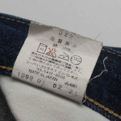 LEVI'S 702XX BIG E Made in Japan Denim Pants Size 32×36