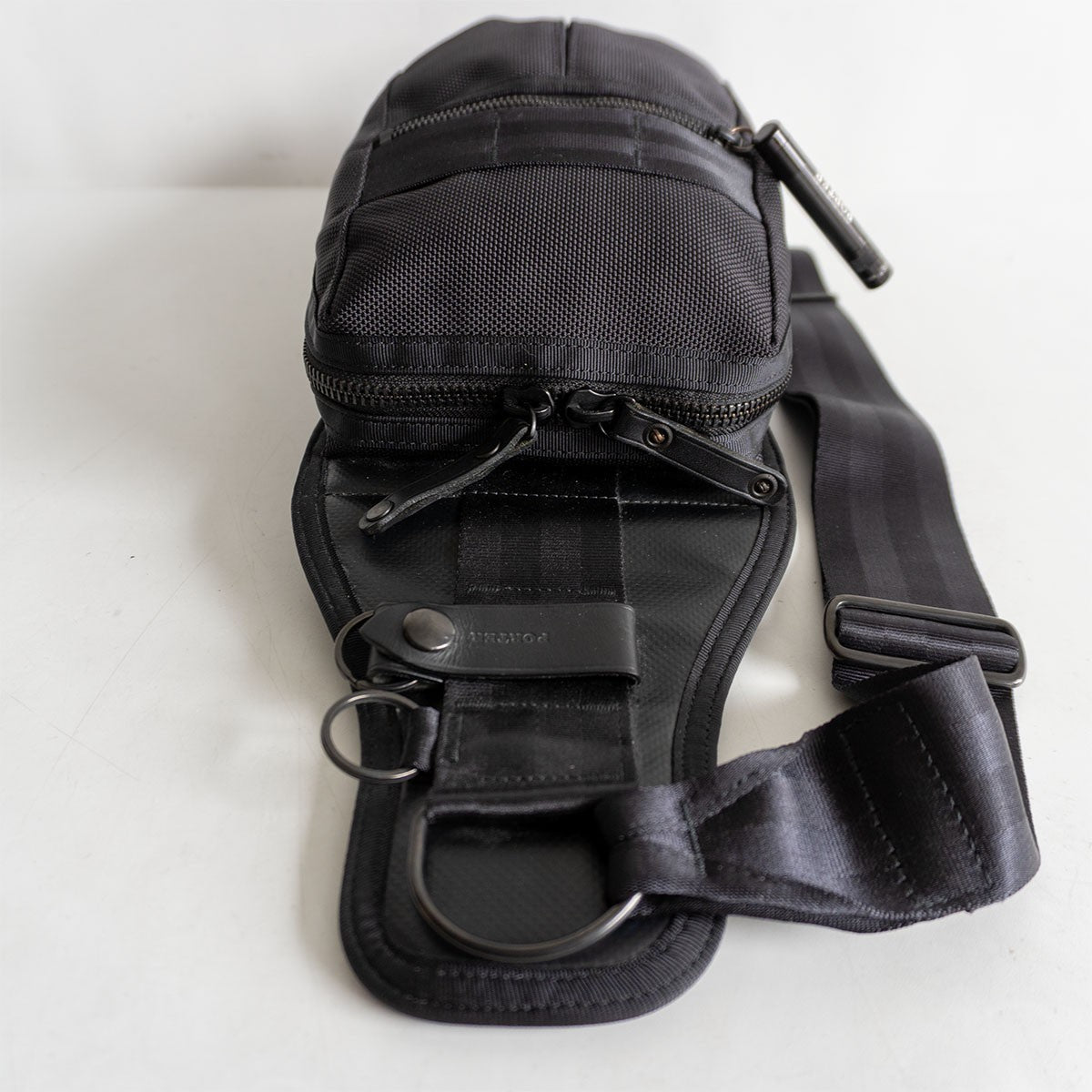 PORTER Heat Ballistic Nylon Sling Bag Black Size ONE SIZE