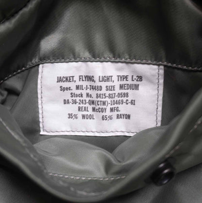 THE REAL MCCOY'S L-2B USAF Flight Jacket Size M