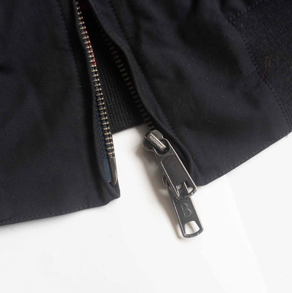 BARACUTA Black Made in England G9 Harrington Jacket Size XS